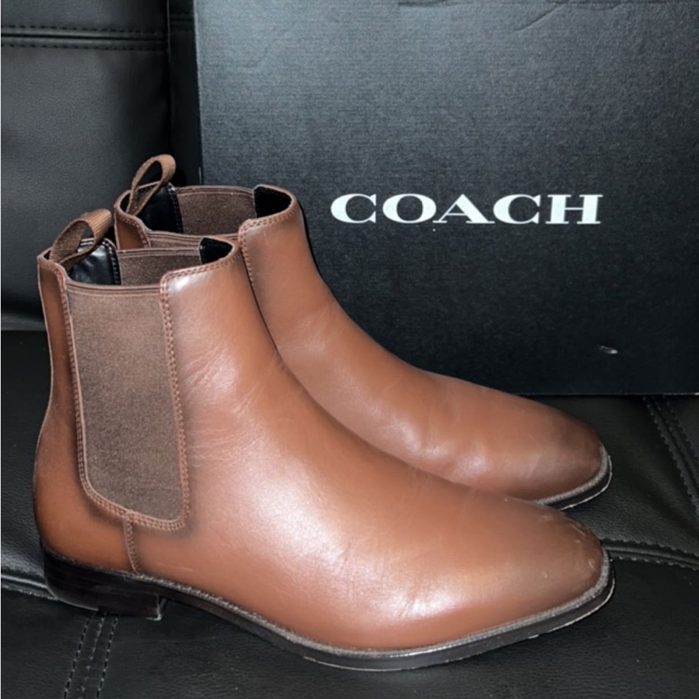 Coach chelsea dress boot